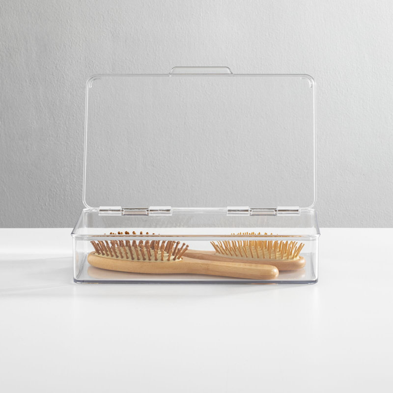 Bathroom Plastic Storage Bin Set