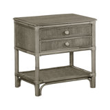 Summer Retreat 2 - Drawer Rattan Nightstand