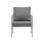 Méridienne en aluminium avec accents élégants en corde et coussins confortables, parfaite pour les espaces intérieurs et extérieurs modernes-1024459488