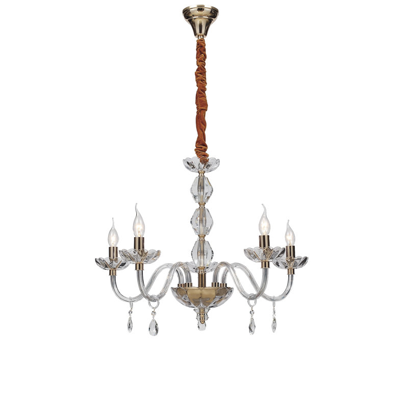 Solomon 5 - Light Candle Style Chandelier