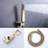 Thermostatic Complete Shower System with Rough in-Valve-97571263