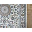 Tapis de couloir oriental 2 pi 8 po x 22 pi 3 po Nain fin ivoire avec soie G14775