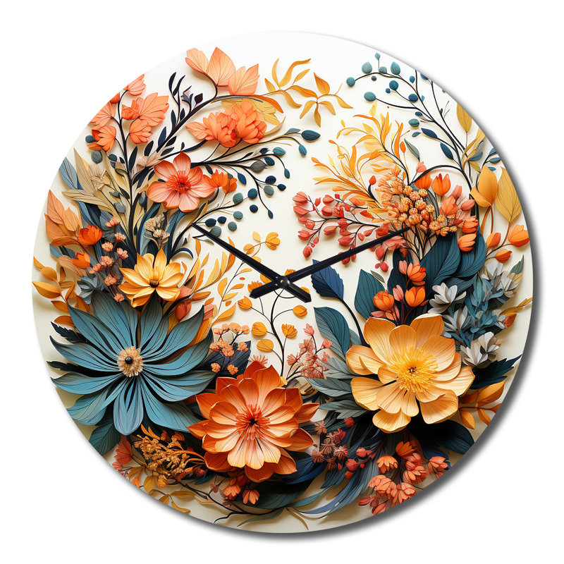 Metal Wall Clock, Extra Large