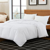 Eddie Bauer All-Season 600 Fill Power Oversized White Down Comforter - 400 TC