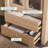 Cottrell 72" H x 32" W 3-Tier Wood Bookshelf with Glass Doors and Drawer Storage-363113394
