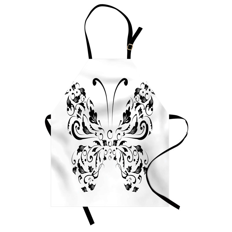 No Pattern Bib Apron