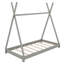 Lit plateforme simple avec structure triangulaire-13391246