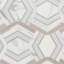 Mezzo 11x18 Polished Calacatta Marble Mosaic Tile-1392186654