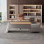 Bureau de direction en L 94,49 "simple et moderne-130220008