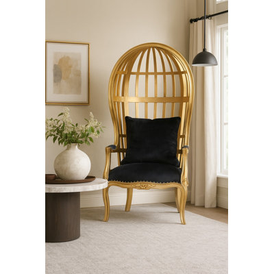 Gold Balloon Chair