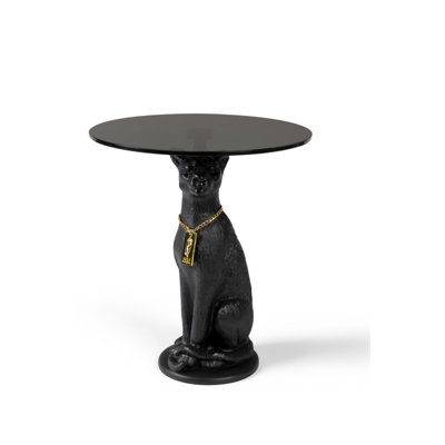 Glass End Table