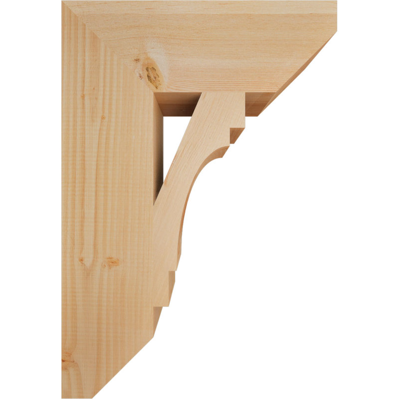 Support à lattes l 5 5 po x P 18 po x H 26 po, sapin Douglas, Douglas (lisse), H 26 po x l 5,5 po x P 18 po