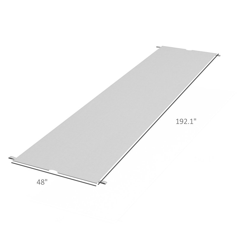 Housse d'ombrage pour pergola facile à installer, avec auvent de remplacement pour pergola 2 pièces, pour pergola 10 x 10 pi
