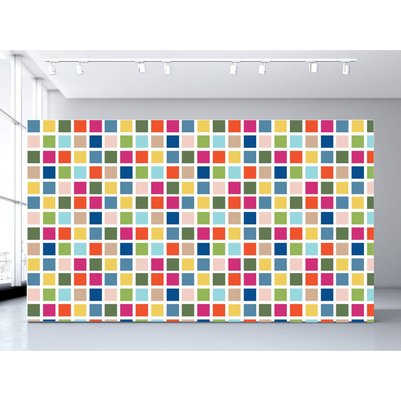 Be Someone Geometric Peel & Stick Wallpaper Roll by Jamie Graney