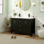 Ensemble meuble-lavabo simple de 122 cm avec lavabo en résine SMC-178012587