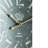 Large Vintage Black Rectangular Wall Clock With White Numerals