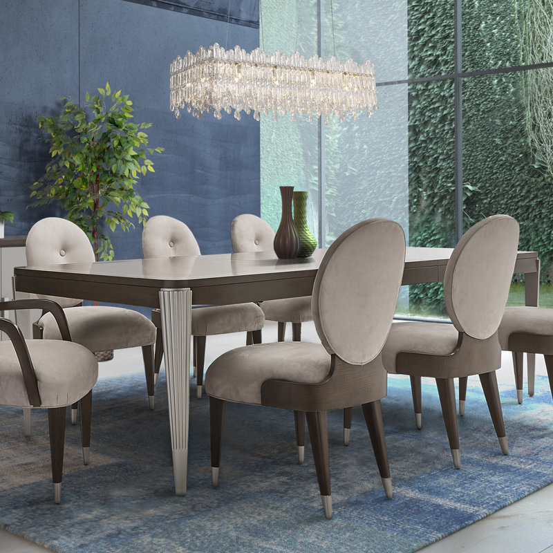 "Lustre rectangulaire 12 lumières" Royal Crown