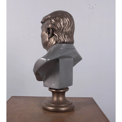 Historical Figure Bust Life Size Statue