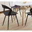 Modern Dining Chairs - Plastic Chairs - Openwork - Metal Legs-1029568732