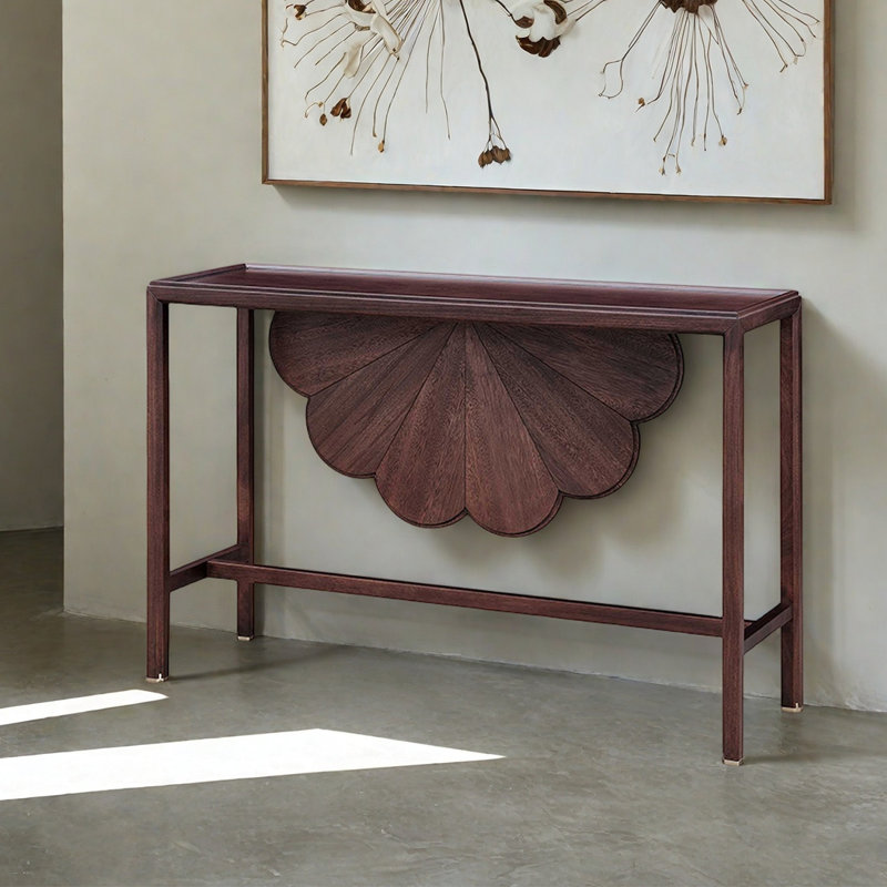 Solid wood creative multi-functional console table