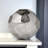 Gallatin Facetado Silver Sphere