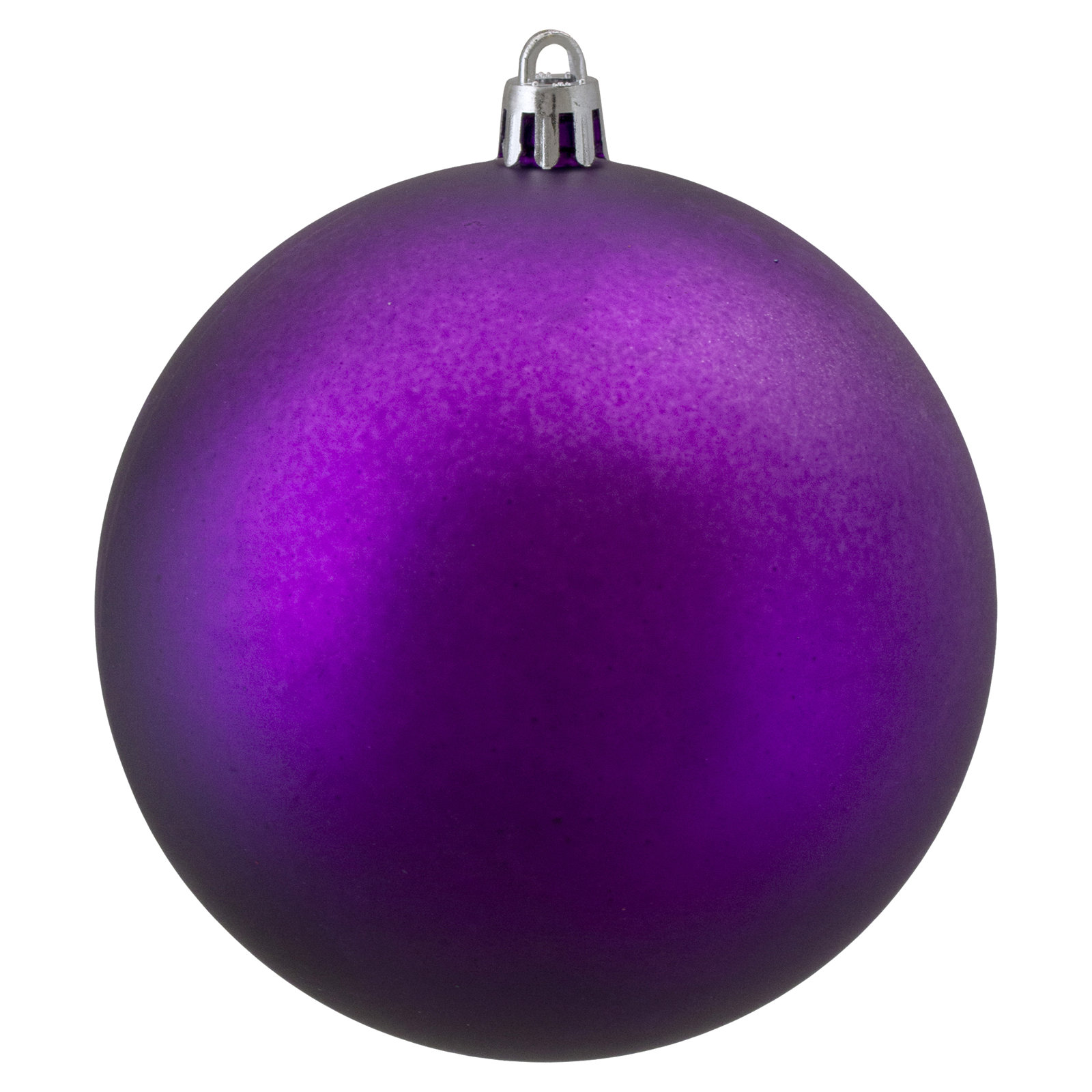 4" Shatterproof Bauble, Deep purple