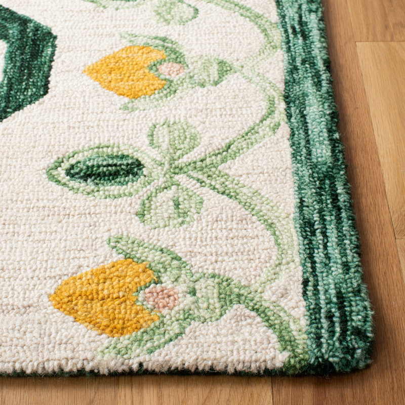 Tapis en laine touffeté à la main Sundon, Rectangle 4 pi x 6 pi