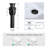 Waterfall Widespread Bathroom Faucet with Drain Assembly-95110731