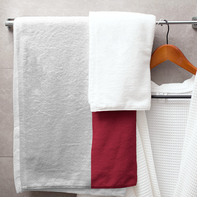 Bath Towel, Dark Pink