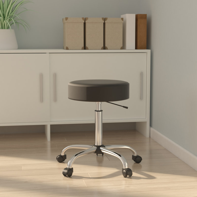 Tabouret médical à hauteur réglable Kathie, Noir