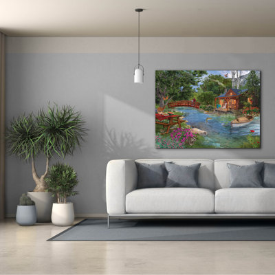 «Simple Pleasures» par Bigelow, Ivy Bronx, art mural sur toile, 16 po x 12 po