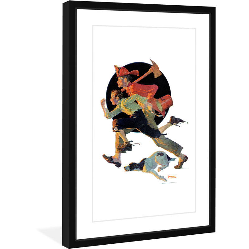 Norman Rockwell - Wrapped Canvas Print, 91 cm H x 61 cm W x 4cm D