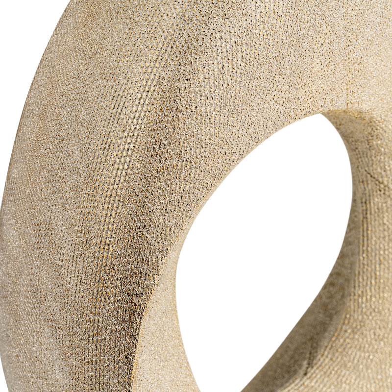 Terrika Stoneware Ceramic Decorative Object with Modern Sculptural Design