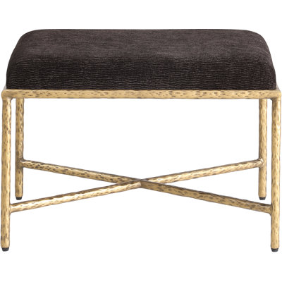 Iyania Chenille Fabric Bench