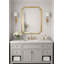Tulip Gold Wall Mirror