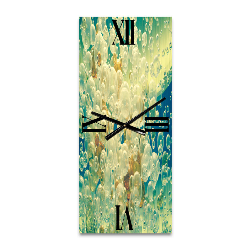 Horloge murale lustre abstrait en forme de boules I, Petit