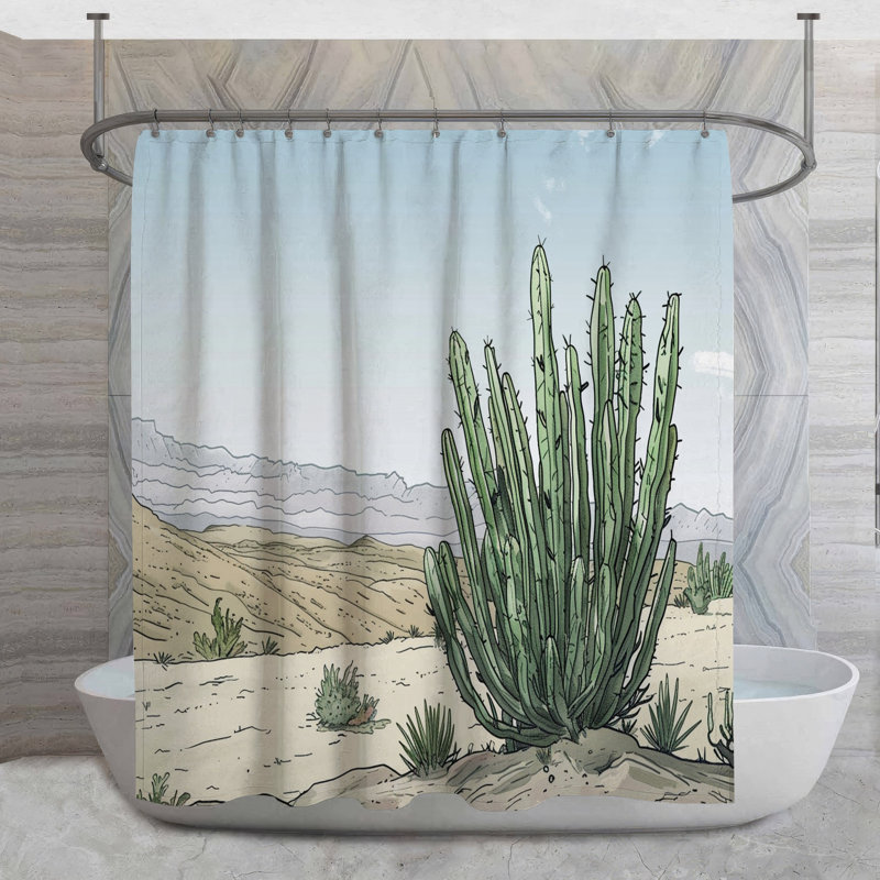 Bradbery Shower Curtain, 93"H x 70"W