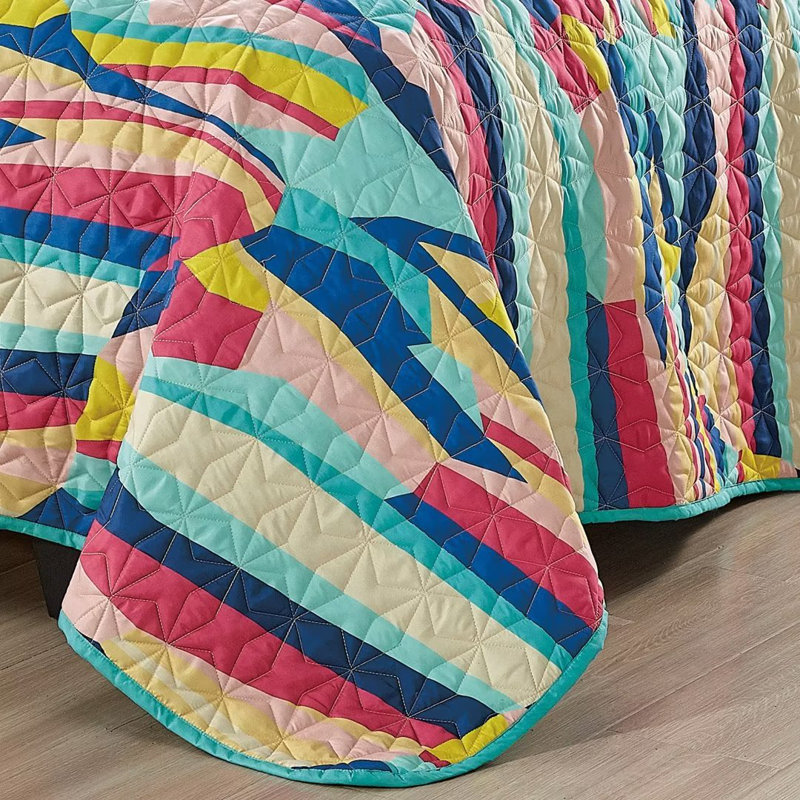 Coverlet, King Duvet Cover + 2 King Shams