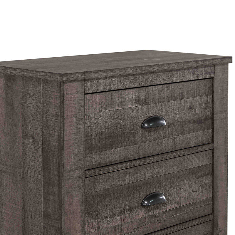 Commode de rangement contemporaine, Gris
