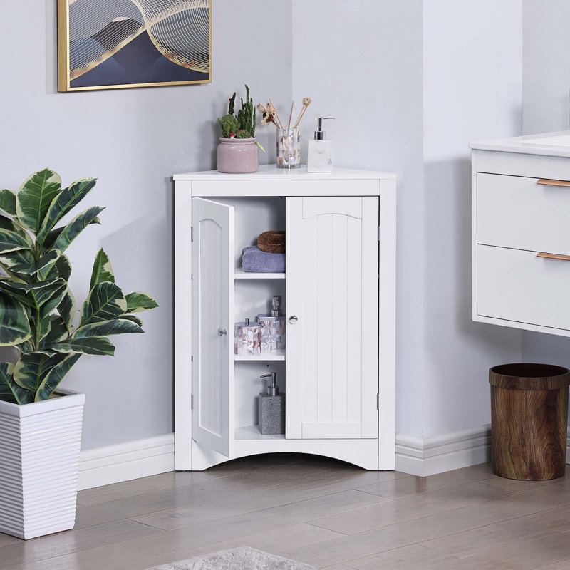 Naziya Bathroom Cabinet, White