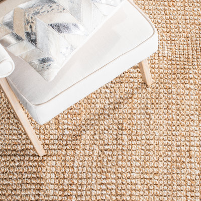 Rhiann Natural Fiber Hand Woven Jute Rug