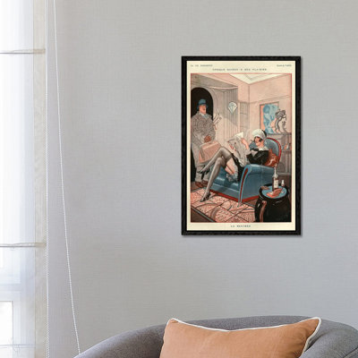 1925 La Vie Parisienne Magazine Plate by The Advertising Archives - Gallery-Wrapped Canvas Giclée on Canvas