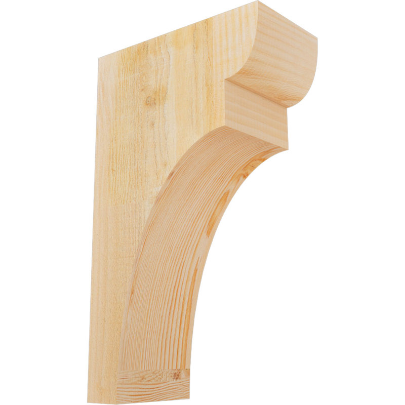 Yorktown Corbel, H 20 po x l 6 po x P 12 po, Sapin de Douglas, Sciage brut