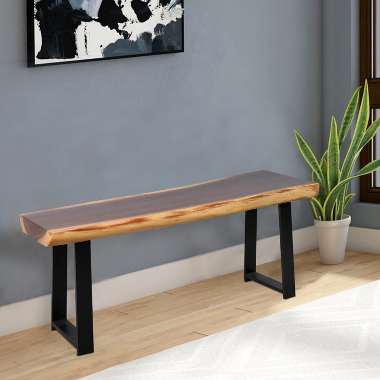 Grazian Solid Wood Bench