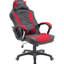 Fauteuil de jeu chauffant vibrant à 5 modes, rouge / noir, fauteuil de bureau Promeut la santé de la peau avec massage, soulager les maux d'oreille