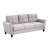 2 Piece Linen Standard Living Room Set
