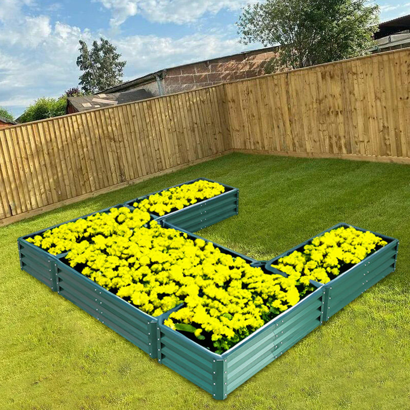 Raised Garden Bed, Green
