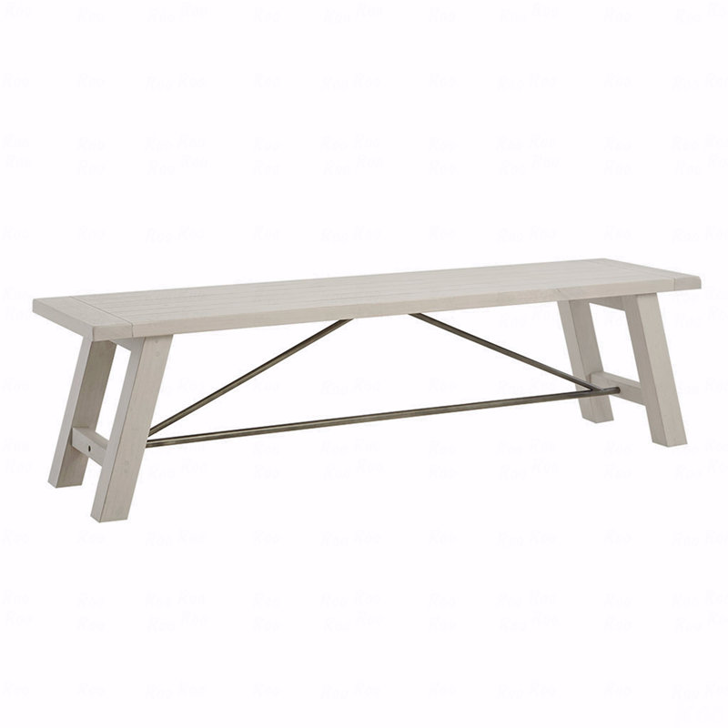 Banc de salle à manger, Blanc