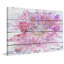 Pink and Gold Floral by Irena Orlov - 1 Piece Wrapped Canvas Wall Art-102805903