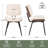 Fabric Upholstered Armless Chair-1413572158